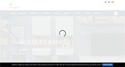 Desktop Screenshot of mueblesramis.com