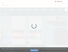 Tablet Screenshot of mueblesramis.com